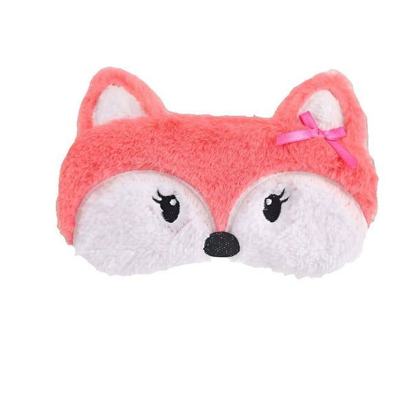 TELOLY Eye Masks,Wrapped Design Blocks Light Eye Mask for Sleeping,Inner Outer Airflow Stays Fresh Kids Sleep Mask,Fox