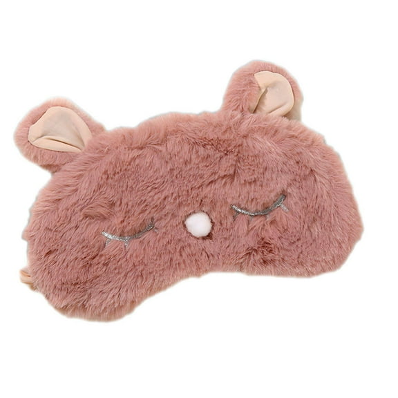 TELOLY Eyemasks for Sleeping,7.87*3.94"Sleeping Mask,Plush Sleeping Mask for Women