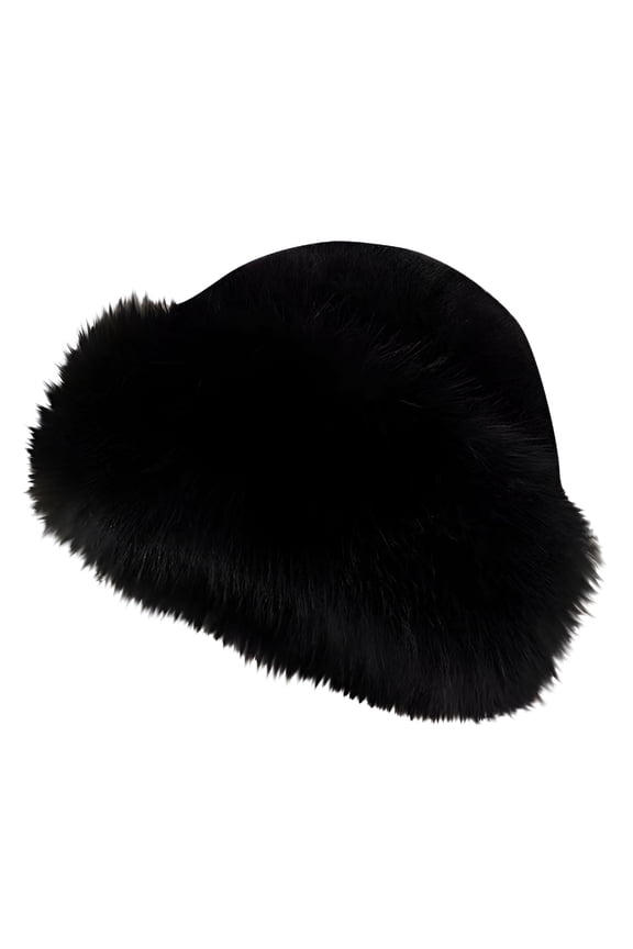 Faux Fur Hats for Women Siberian Cossack Hat Russian Hats Fluffy Winter Hat Fluffy Hat
