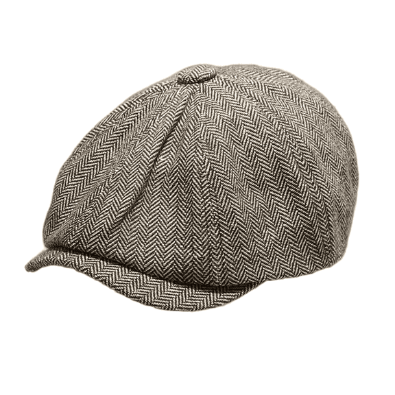 TELOLY Flat Cap,Warmth,Comfort Flat Cap for Men,Classic Newsboy Cap for Men,Coffee