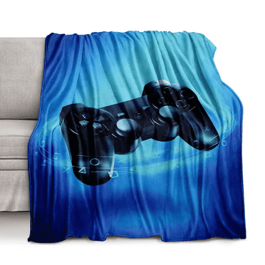 TELOLY Fluffy Blanket Warmth You Need Throws for Couch Machine Washable Breathable Design Fluffy Throw Blanket,Style1-51*59In
