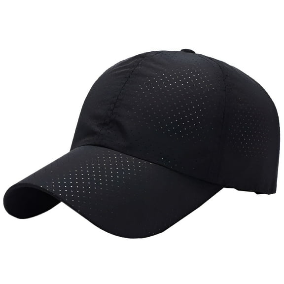 TELOLY Foldable Quick Dry Baseball Cap Mesh Portable Breathable Sun Hat Workout Tennis Hat for Men Women Kids Outdoor Sports