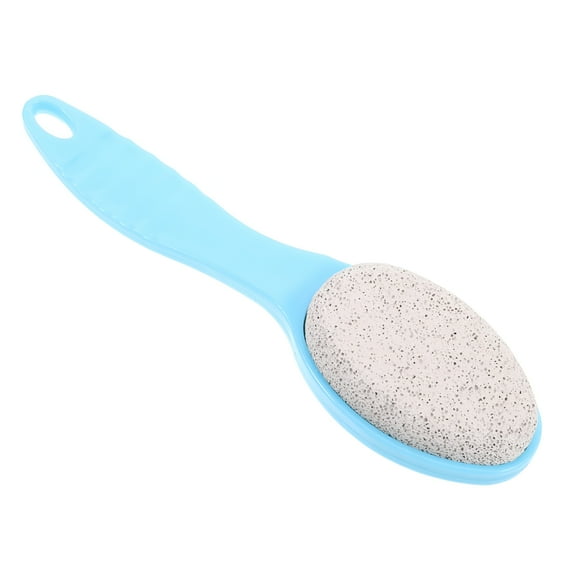 TELOLY Foot Exfoliator Tool Callus Remover Pumice Stone Foot Scrubbing Brush For Dead Skin Pedicure Paddle For Smooth Feet Ideal For Home Travel Foot Spa Accessories