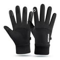 thumbnail image 1 of TELOLY Football Gloves Ideal for Commuting Football Gloves Eco-Friendly Materials Youth Football Gloves Fits the Hand Shape Black, 1 of 2