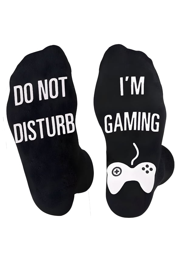 Funny Christmas Gifts Novelty Gaming Socks Christmas Stocking Stuffers for Men Teens Boys Kids Him Adult Xmas Gifts