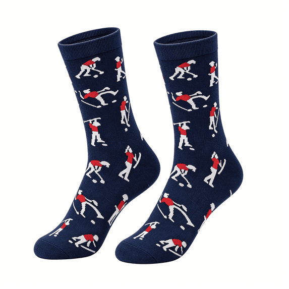 TELOLY Funny Socks for Women and Men-One Size Socks Crew Ankle Sock for Novelty Gifts