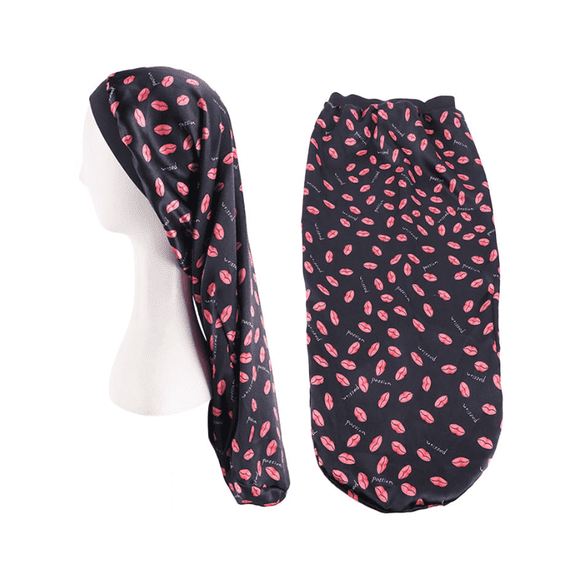 TELOLY Hair Bonnet Summer Hood Long Tube Bonnet for Sleeping,Style 6