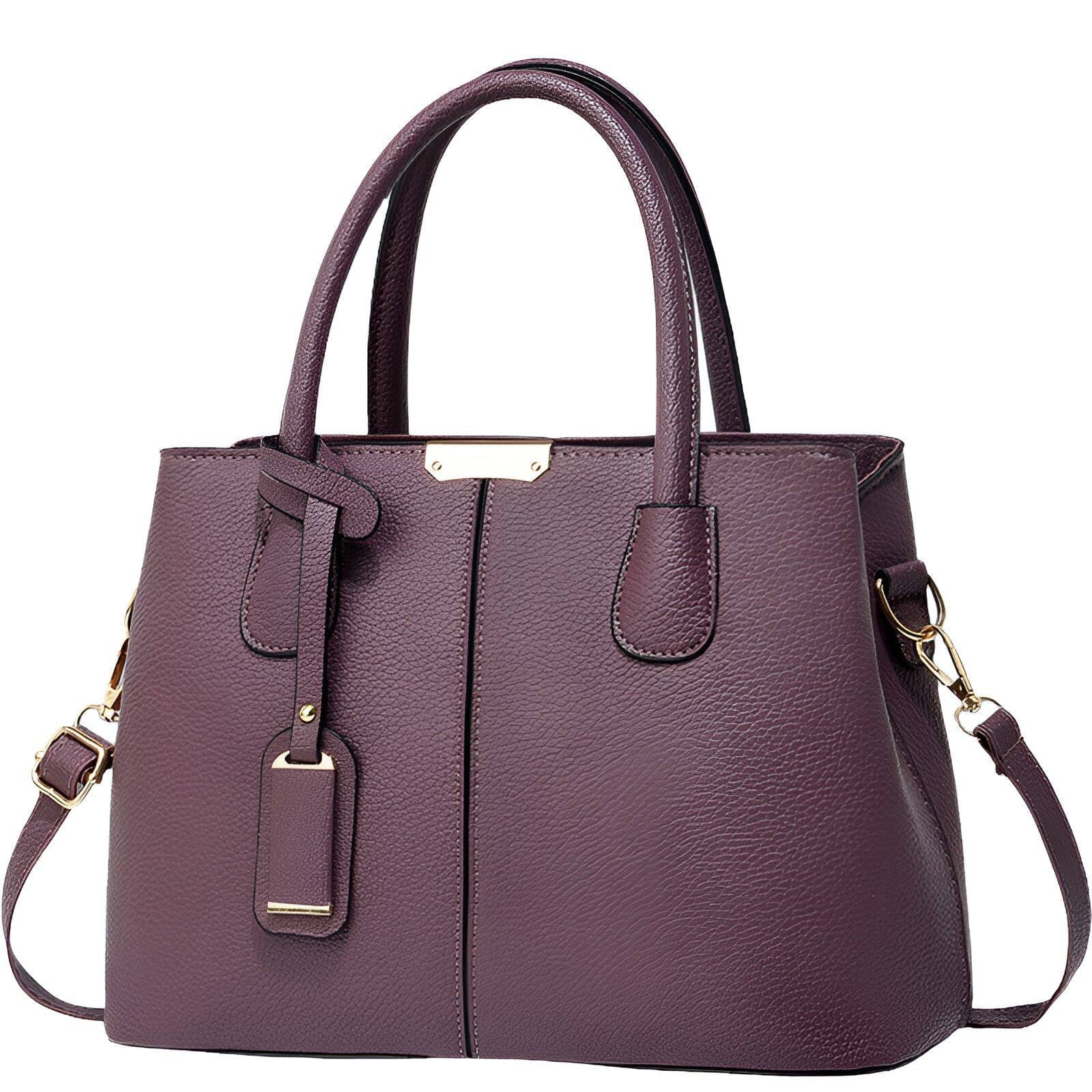 TELOLY Hand Bags for Women 2024 Clearance,Middle-Aged Women Small Tote Bags for Women,Elegant Practical Summer Purses for Women 2025,Purple