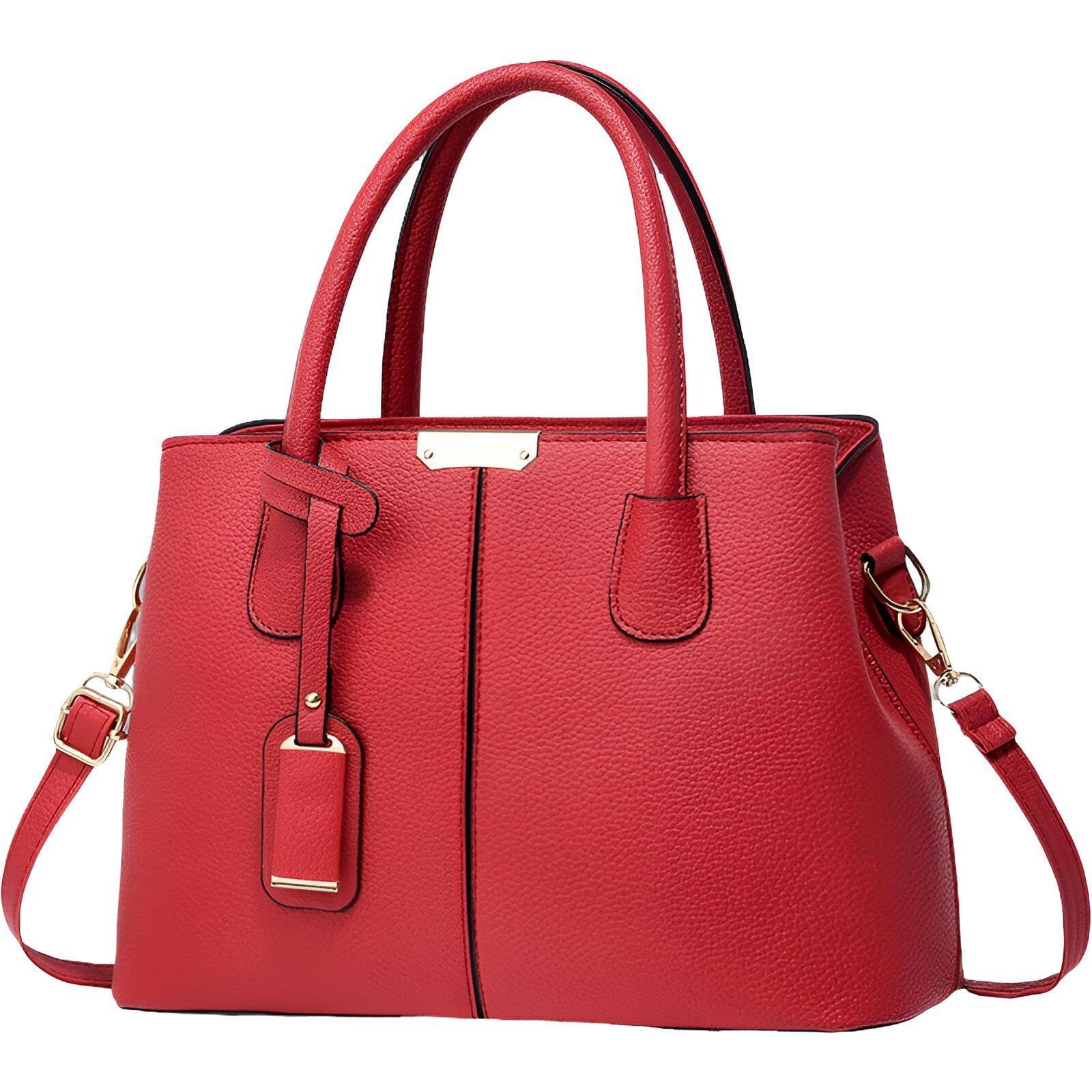 TELOLY Hand Bags for Women 2024 Clearance,Various Occasions Small Tote Bags for Women,Work Shopping Summer Purses for Women 2025,Red