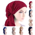 thumbnail image 1 of Meidiya Head Wraps for Black Women Turban Headwraps Stretchy African Hair Wraps Jersey Head Scarf Tie Headbands, 1 of 2