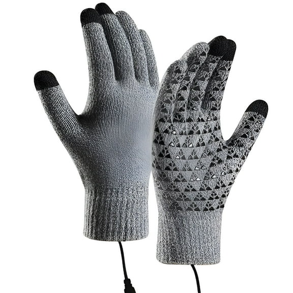 TELOLY Heated Work Gloves Men Rechargeable Waterproof,Cut-Resistance Heated Gloves for Men Women,Touchscreen Heated Working Gloves for Men Outdoor Work