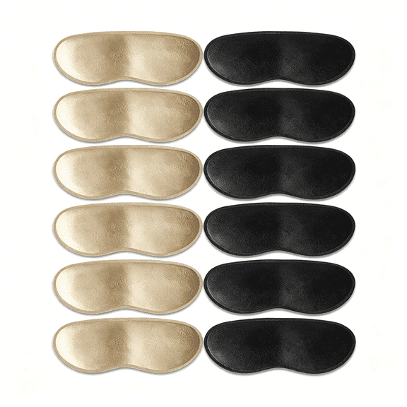 TELOLY Heel Grips for Men and Women,Self-Adhesive Heel Cushion Inserts Prevent Heel Slipping,Rubbing,Blisters,Foot Pain,And Improve Shoe Fit(Multicolor-6 Pairs)