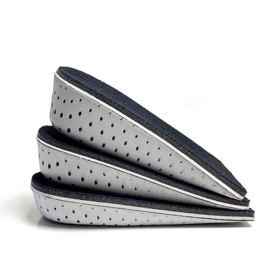 TELOLY Height Increase Insoles,Heel Shoe Lifts for Achilles Tendonitis and Leg Length Discrepancy,Shoe Inserts to Make You Taller,Heel Cushion Inserts for Men&Women