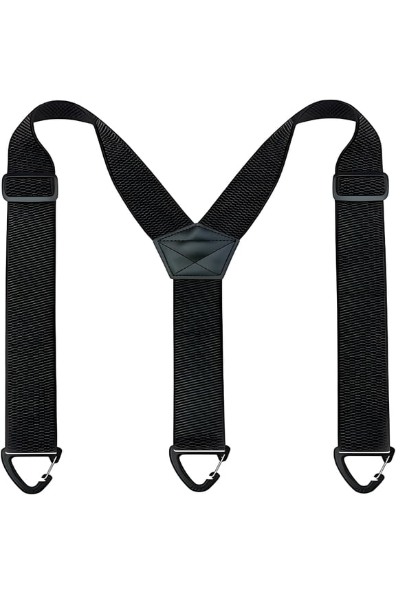 Hidden Suspenders for Men Under Clothes with 3 Snap Loops, 1.48 Inch Wide Belt Alternative for Business, Party, and Dating