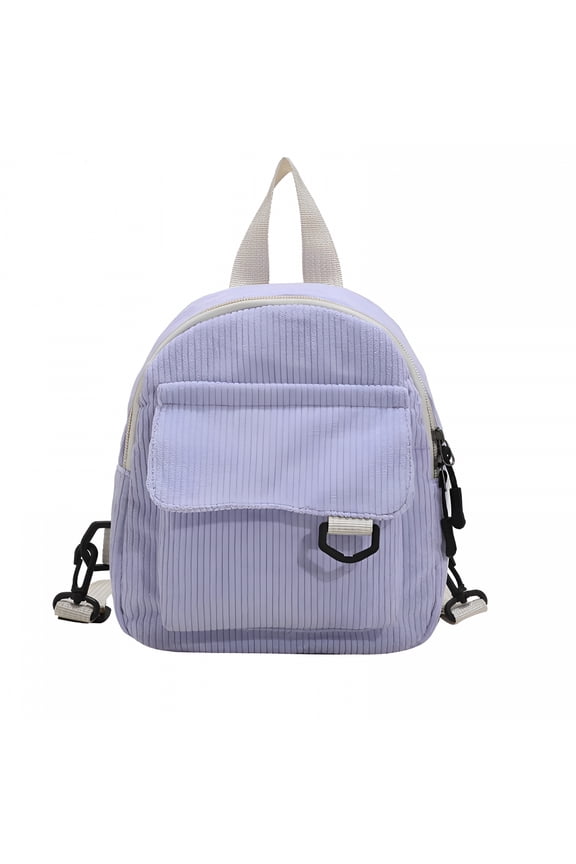 Home Essentials Back to School Small Backpack Purse for Women Aesthetic Mini Backpack Purse Cute Backpack Tiny Corduroy Backpack Mini Bookbag Purse (7.483.549.05in)