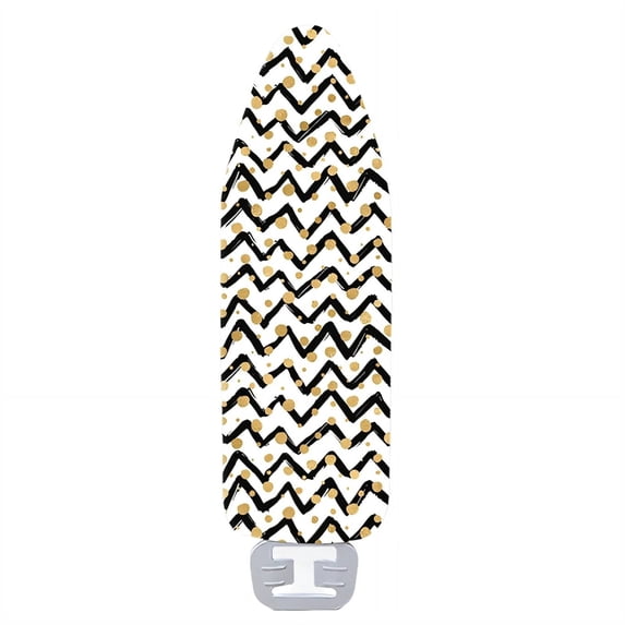 TELOLY Ironing Board Cover,Vibrant Colors Ironing Mat,Heat-Resistant and Non-Slip Iron Board Cover,Shape7
