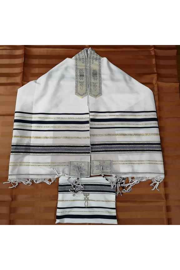 Jewish Tallit Prayer Shawl & Talis Bag