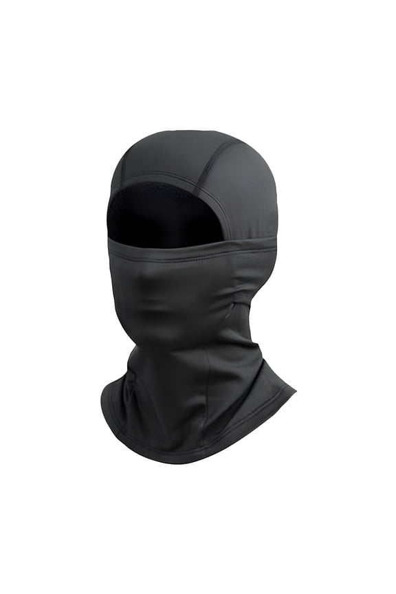 Kids Ski Mask Winter Breathable Face Mask for Boys Girls Windproof Neck Warmer for Skiing, Running, Cycling Black