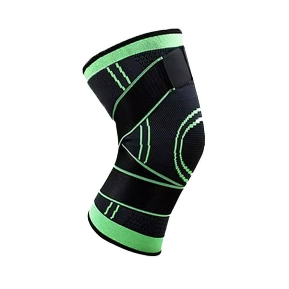 TELOLY Kinesiology Tape for Knees Maximum Comfort Knee Brace for Women Long-Lasting Knee Brace for Men L Green