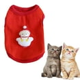 thumbnail image 1 of TELOLY Kitten Clothes,Cotton Cat Costumes for Cats Only for Kittens and Puppies,Snowman All-Season Dog Clothes for Small Dogs,Style1,Xxs, 1 of 7
