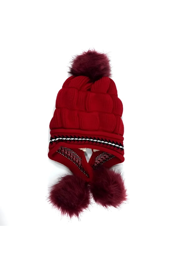 Ladies Winter Hats Snow Man Hat Ball Hats Warm Winter Hat Fashion Keep with Hair Knitted Wool Hemming Baseball Caps Head Warmer Men