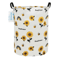 thumbnail image 1 of TELOLY Laundry Basket Foldable for Space Saving Laundry Hamper Spacious for Contents Baby Laundry Basket Style8, 1 of 4