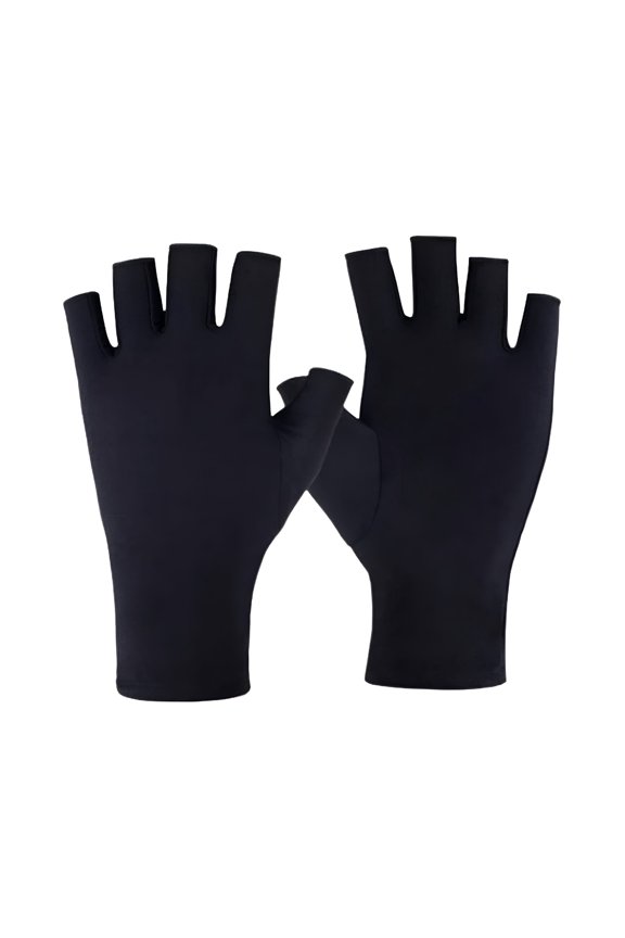 Manicure Gloves Fingerless Driving Gloves, Durable Flexible Skincare, UV Protection Gloves for Protecting Hands
