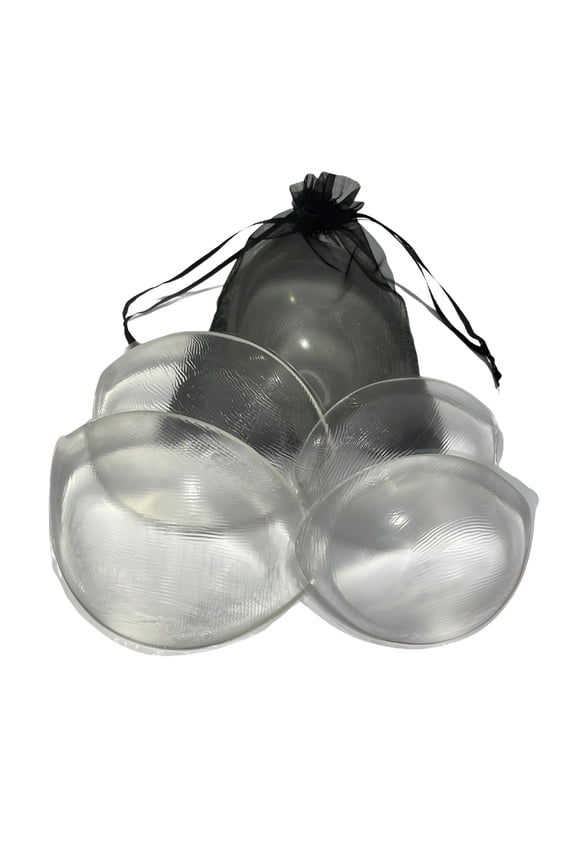 Medium Silicone Bra Inserts, Clear