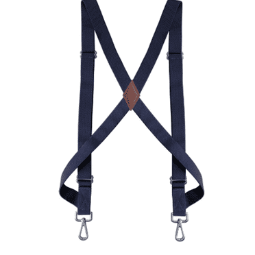 TELOLY Men'S Suspenders Anti-Slip Mens Suspenders Antifouling Suitable for All Seasons Tool Belt Suspenders,Black