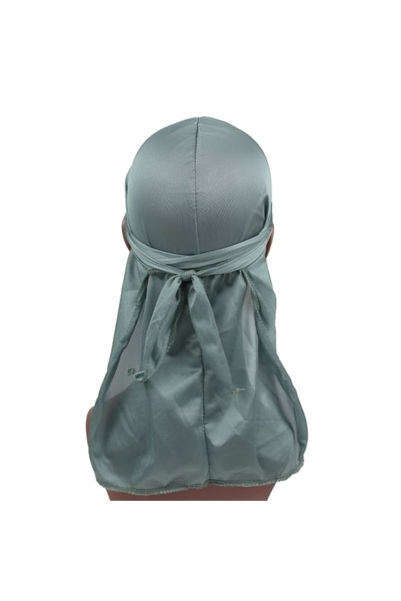 Men Women Bandana Doo Durag Rag Headwear Unisex Silk Pirate Cap Headwrap Hat