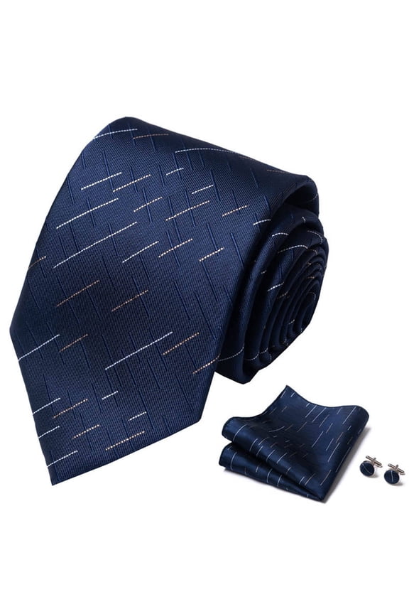 Men’s Tie Solid,Dotted,And Checked Patterns for Versatile Style Options Solid Color Men’s Tie S256