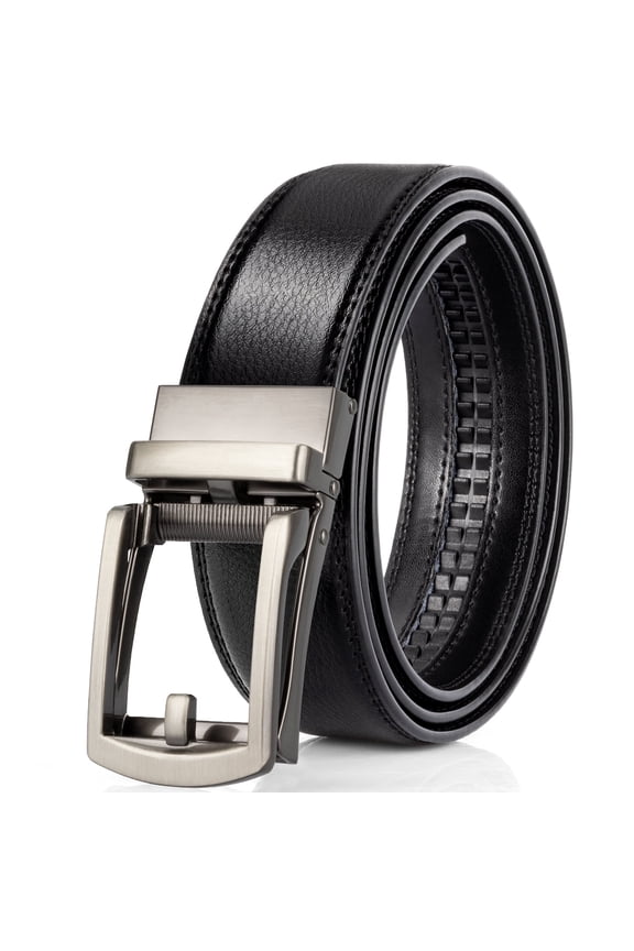 Mens Belt,Click Ratchet Belt for Men,Dress Belt with Silding Buckle Size-Customize Click Belts for Men