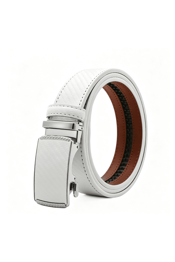 Mens Belt Leather Ratchet Belt - Customizable Fit, Effortless Style (35Mm) Customizable Fit Ratchet Golf Belts for Men