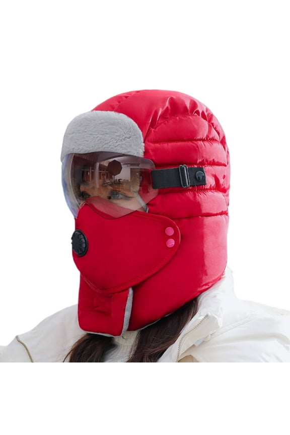 Mens Hats,Ice Silk Fabric Ushanka,Windproof and Warm Hat for Men,Style 21