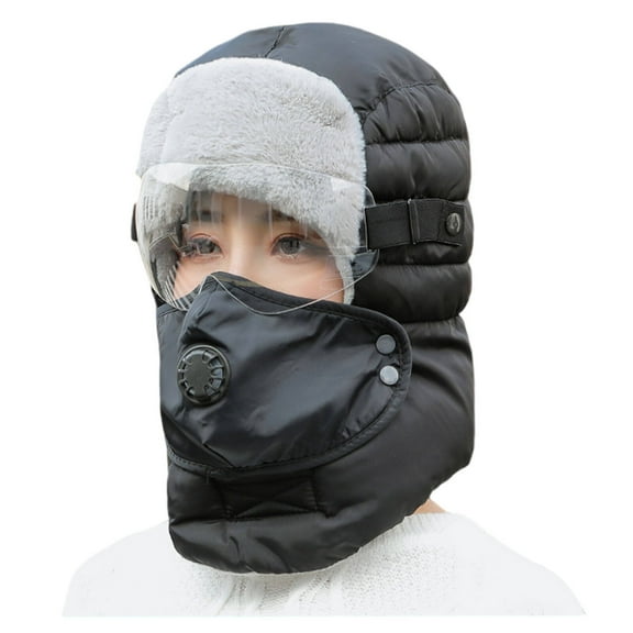 TELOLY Mens Hats,Thickened Interior Ushanka,Outdoor Activities Hat for Men,Style 6