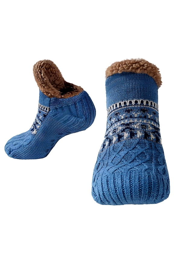 Mens Socks Slipper Socks Soft Slipper Socks With Non Slip Thickening Winter Adult Bottom Glue Warm Socks Warm Fuzzy Socks for Indoor Home