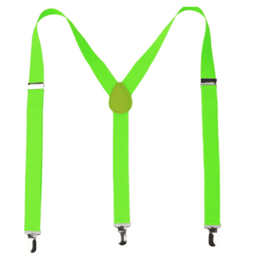 TELOLY Mens Suspenders Adjustable Design Suspenders for Men Easy to Store Environmentally Friendly Materials Men'S Suspenders,Light Green