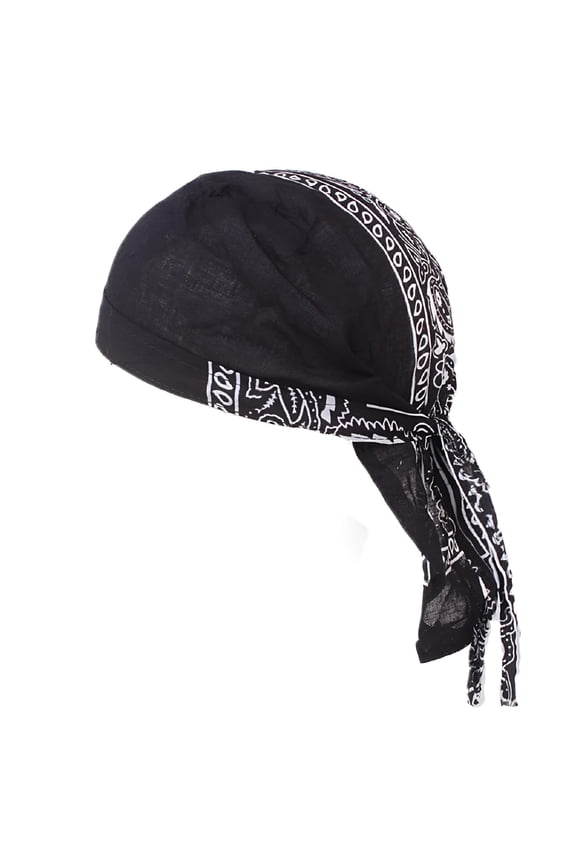Mens Womens Cotton Biker Skull Cap Motorcycle Bandana Wrap