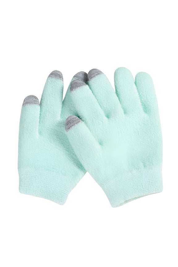Moisturizing Gloves Reusable Gel Lining Design Dry Hands Treatment Care Gloves Pink Gloves