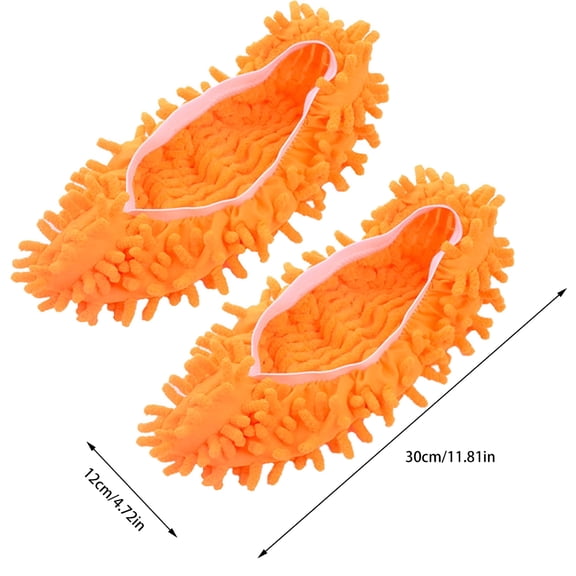 TELOLY Mop Slippers For Floor Cleaning Mop Socks Women Mopping Cleaning Socks Feet Foot Mopping Slippers Dusting Slippers Dust Mopping Shoes Washable Microfiber Moppers Slippers