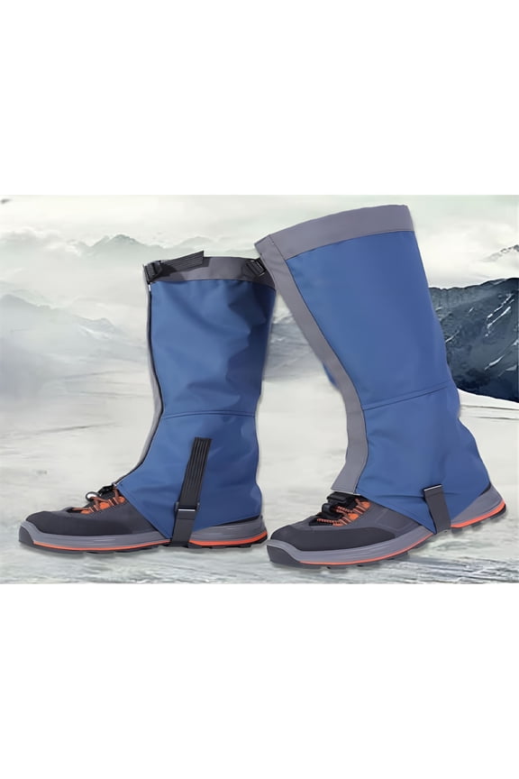 Mountain Hiking Hunting Boot Gaiters Waterproof Snow Snake High Leg Shoes Cover