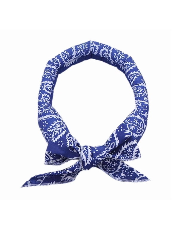 Neck Arm Cooler Scarf Body Ice Cooling Wrap Tie Headband Bandana Towel