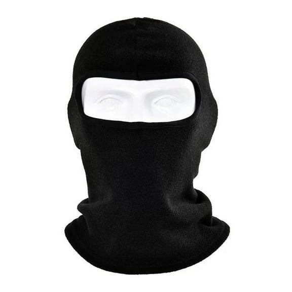TELOLY Neck Warmer Continuous Heat Lock Balaclava Excellent Elasticity Pasamontanas Para El Frio Black
