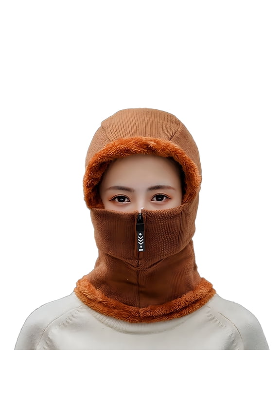 Neck Warmer,Full Coverage Hood Hat Neck Warmer Windproof Insulation,Winter Hats for Women