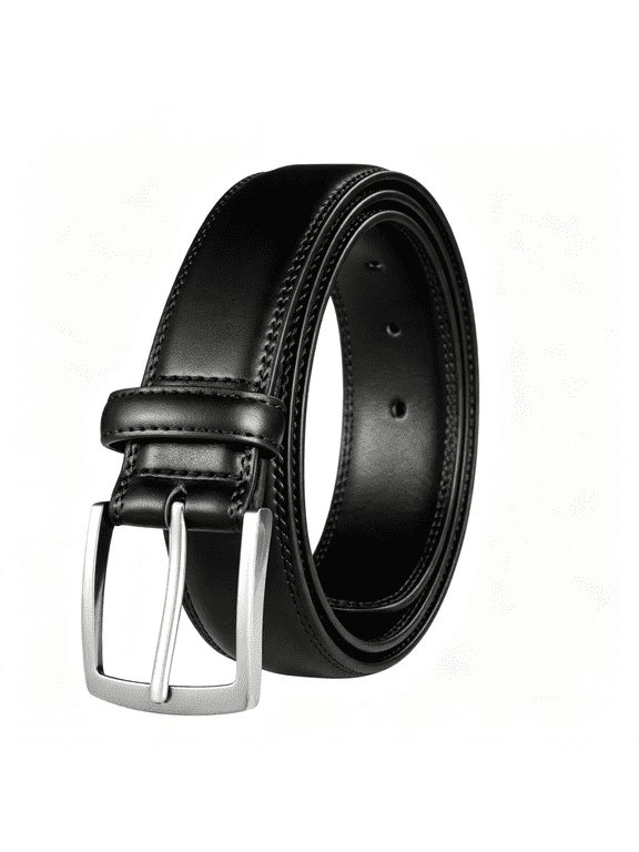Nickel Free Leather Belt for Men,Non Metal Tsa Approved MenS Belt for Jeans with Hypoallergenic Tsa Approved Travel Belts for Men