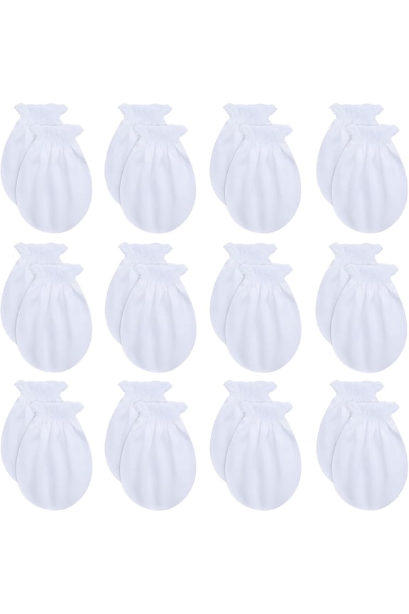 No Scratch Mittens Cotton For Newborn Baby 0-6 Months Boys Girls