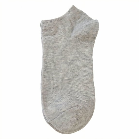 TELOLY No Show Socks,Low-Cut Design Short Socks for Women,Sweat Absorbing & Odor-Resistant Women'S Socks,Gray