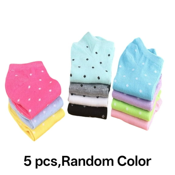 TELOLY No Show Socks Womens,Casual Running Socks,Won’T Shrink Low Cut Socks Women,Style4