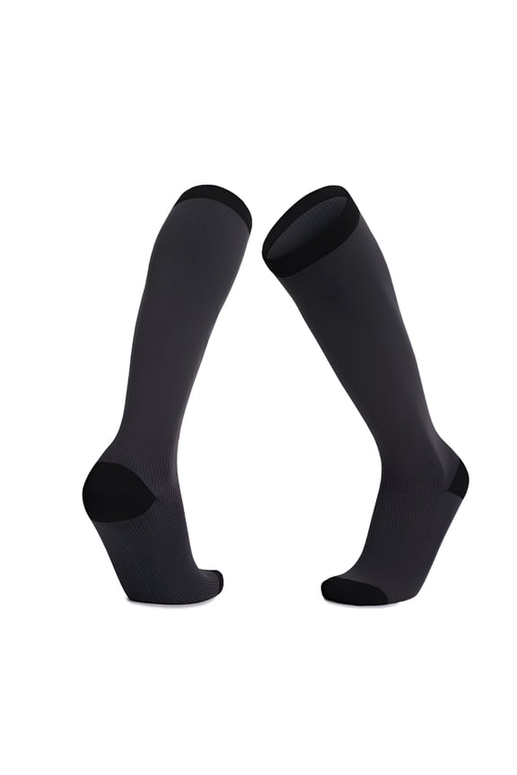 Outdoor Long Over-the-Knee Compression Socks - Compression Calf Socks for Marathons and Running