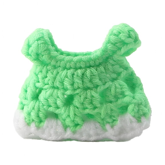 TELOLY Pet Clothes Cute Hand Knitted Pet Dress Hamster Dress Small Dress for Lizards Guinea Pigs Fancy Mouse Decors